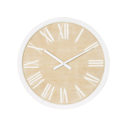 Amalfi Devereaux Wall Clock 60cm White