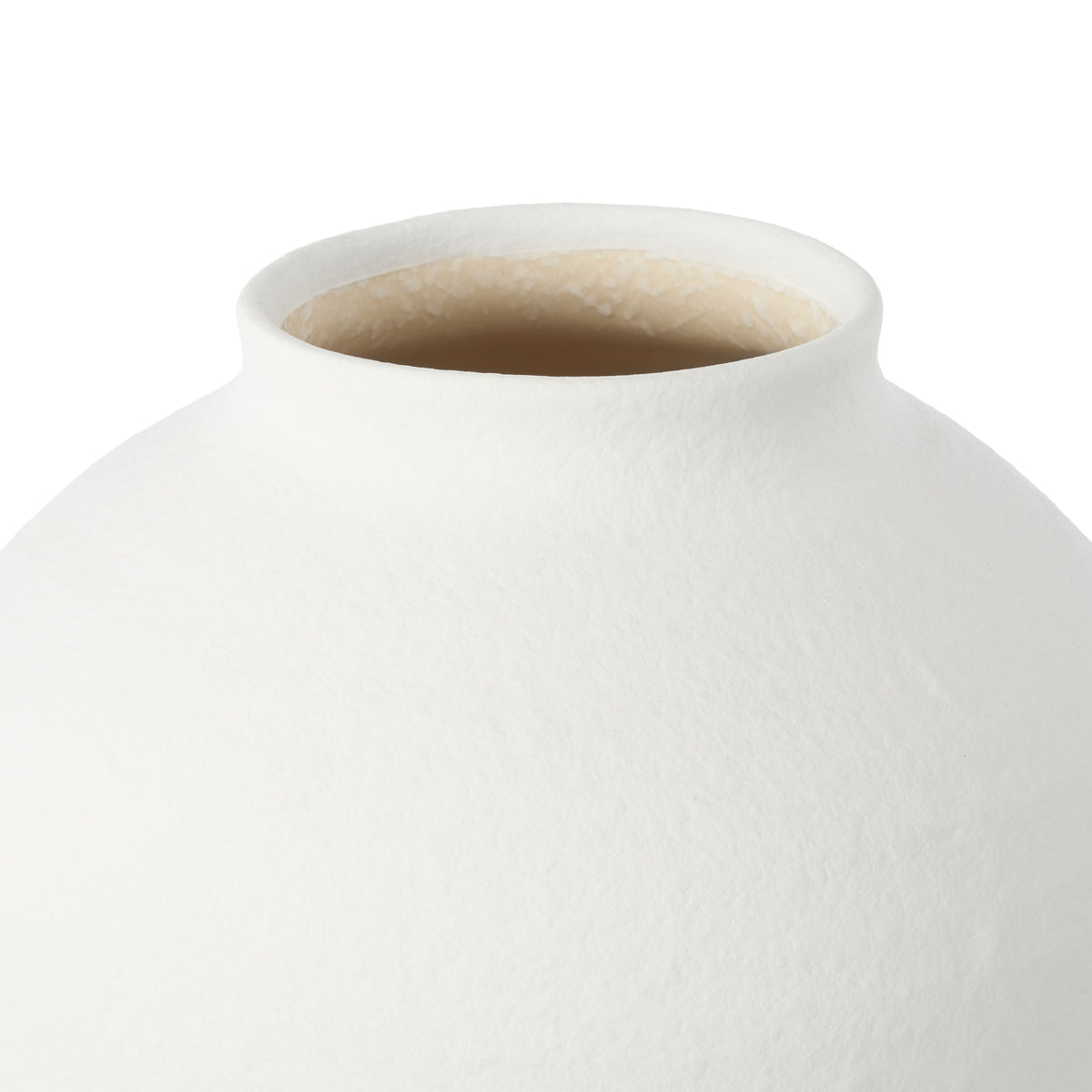 Amalfi Kamari Clay Vase Medium White