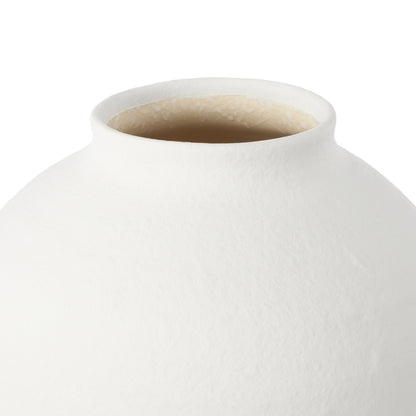 Amalfi Kamari Clay Vase Medium White