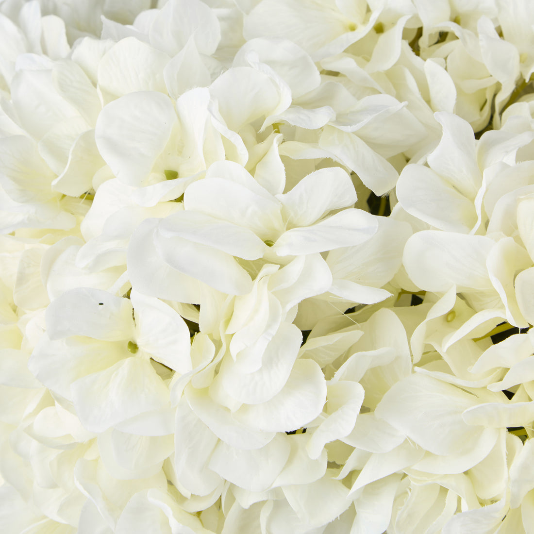 Faux Hydrangea - Phoebe Sphere Vase | White - 39cm