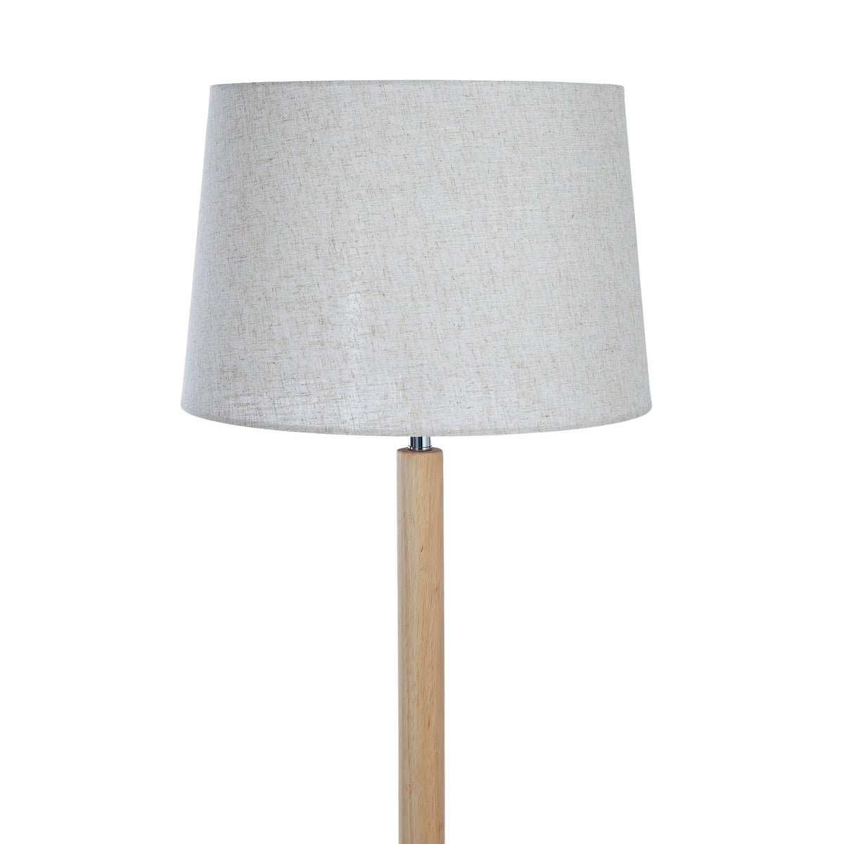 Amalfi Briar Floor Lamp Natural &amp; Ivory