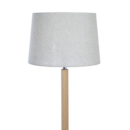 Amalfi Briar Floor Lamp Natural &amp; Ivory