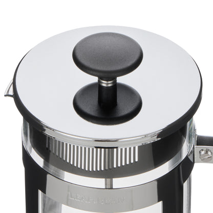 Leaf &amp; Bean Glass Press Plunger Clear &amp; Stainless Steel