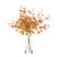 Faux Dancing Orchids -  Rachel Vase | Orange - 57cm