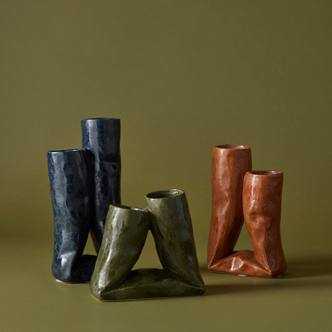 Academy Tate Vase Medium Rust