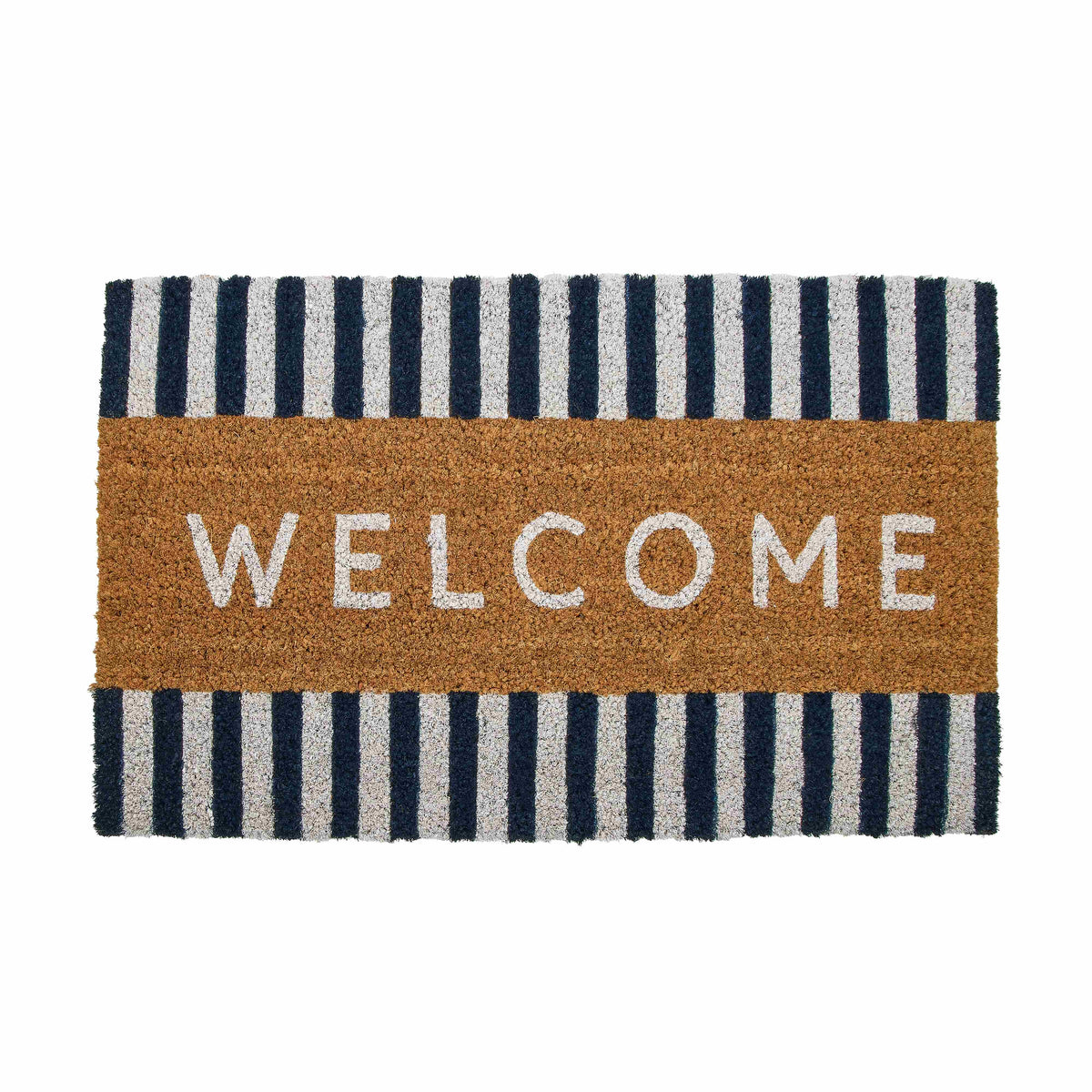 Rogue Coir Door Welcome Mat -  Navy
