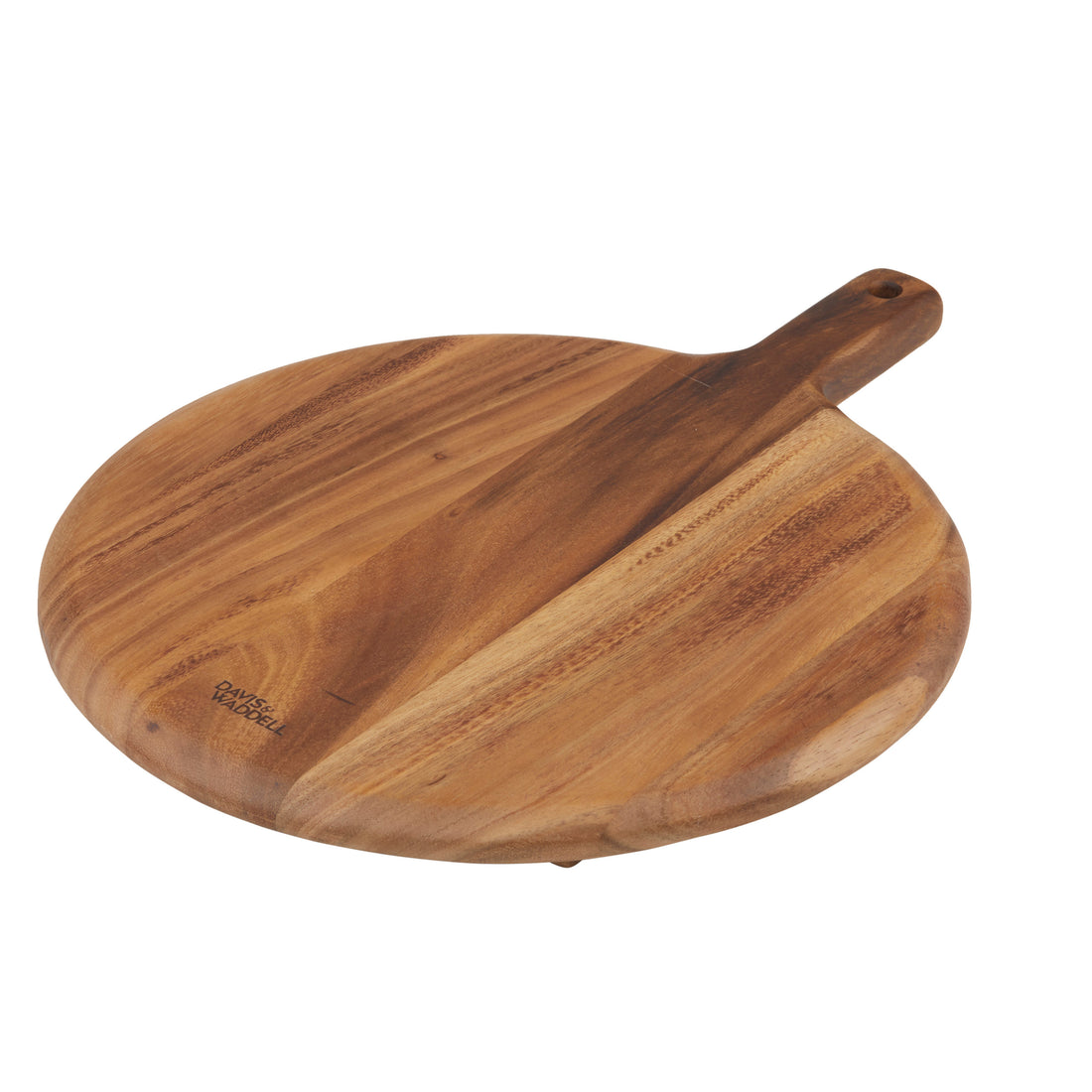 Davis &amp; Waddell Arden Acacia Wood Round Paddle Board Natural