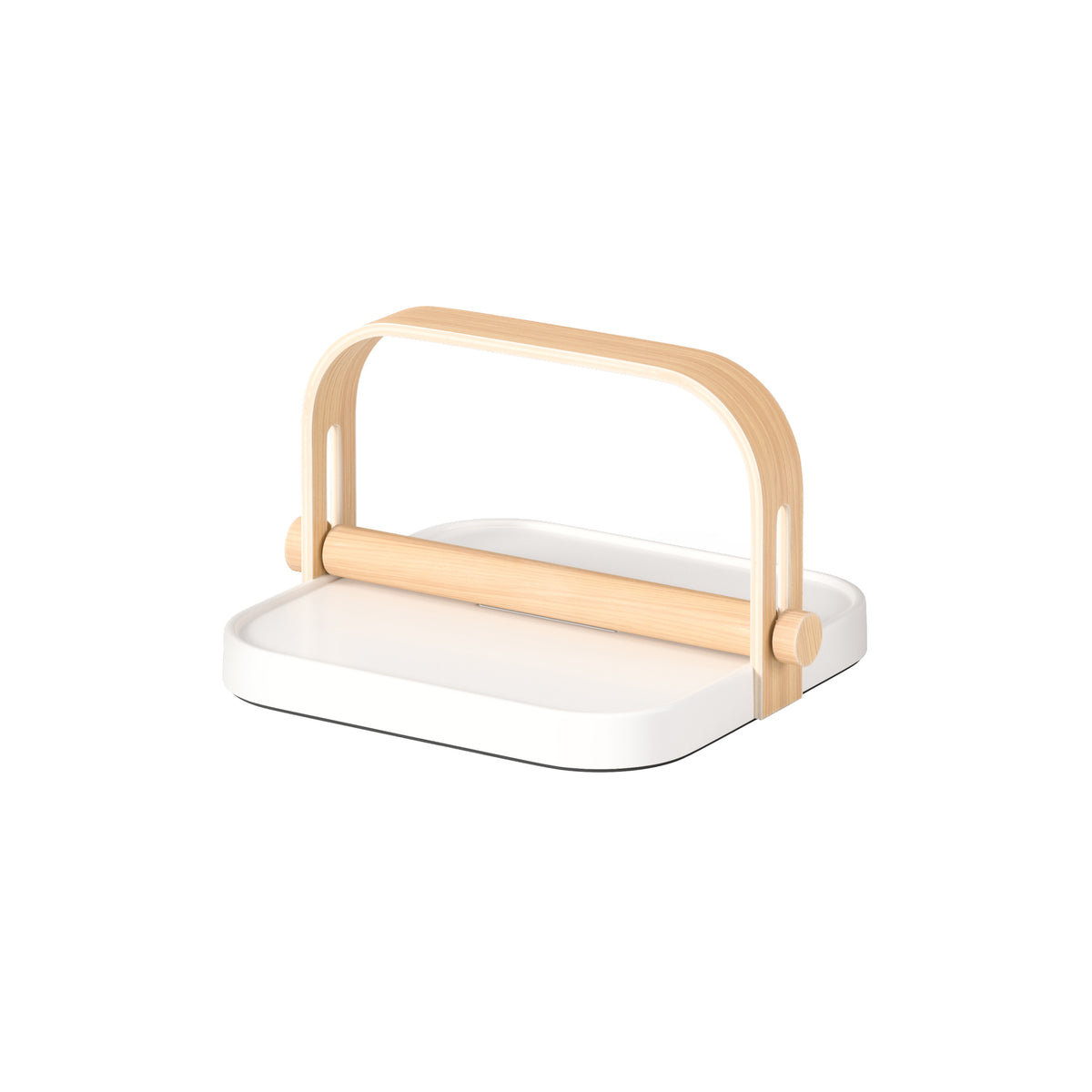 Umbra Bellwood Napkin Holder White &amp; Natural