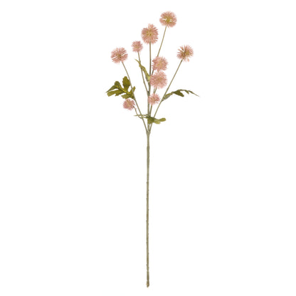 Faux Pompom Spray | Light Pink - 60cm