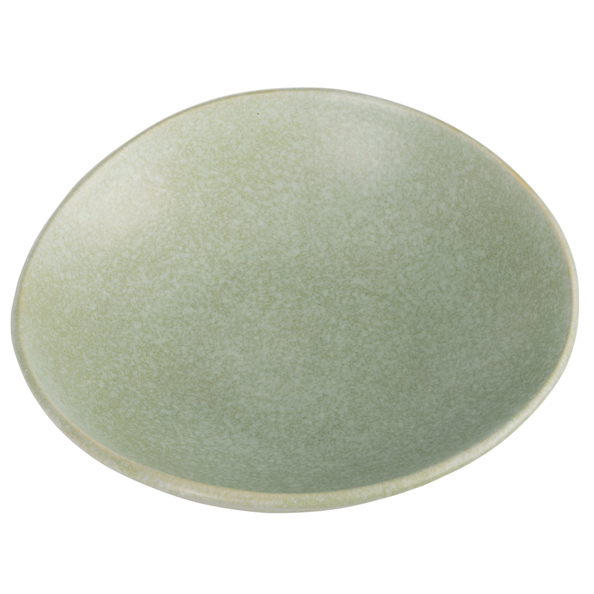 Davis &amp; Waddell Greta Porcelain Raised Serving Plate Large Mint Green