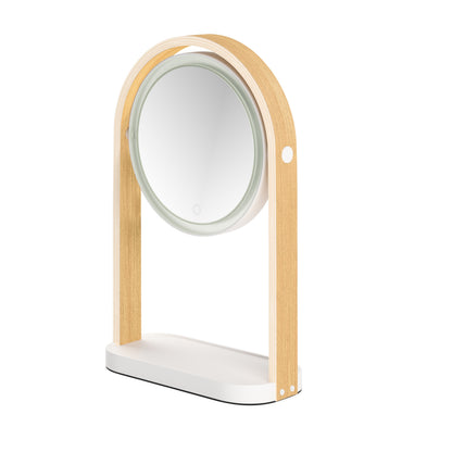 Umbra Bellwood LED Vanity Mirror White &amp; Natural