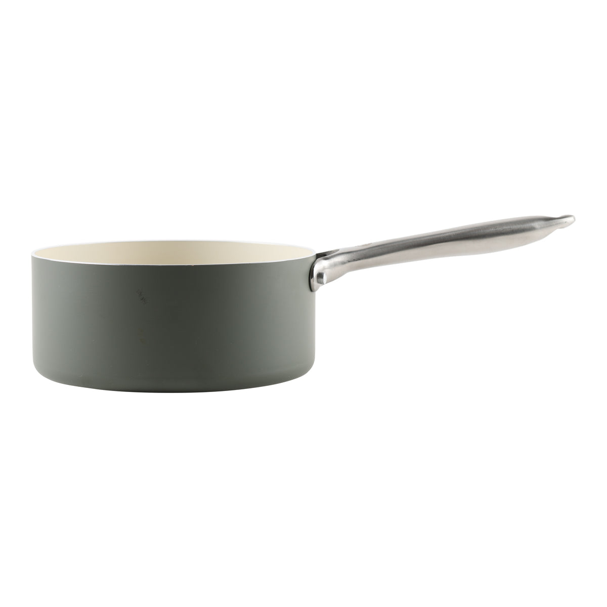 MasterChef Sage Elementa Saucepan with Lid Sage &amp; Cream