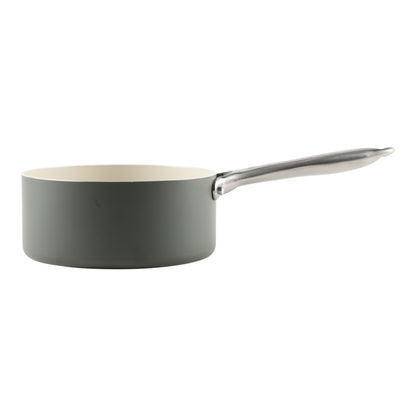 MasterChef Sage Elementa Saucepan with Lid Sage &amp; Cream