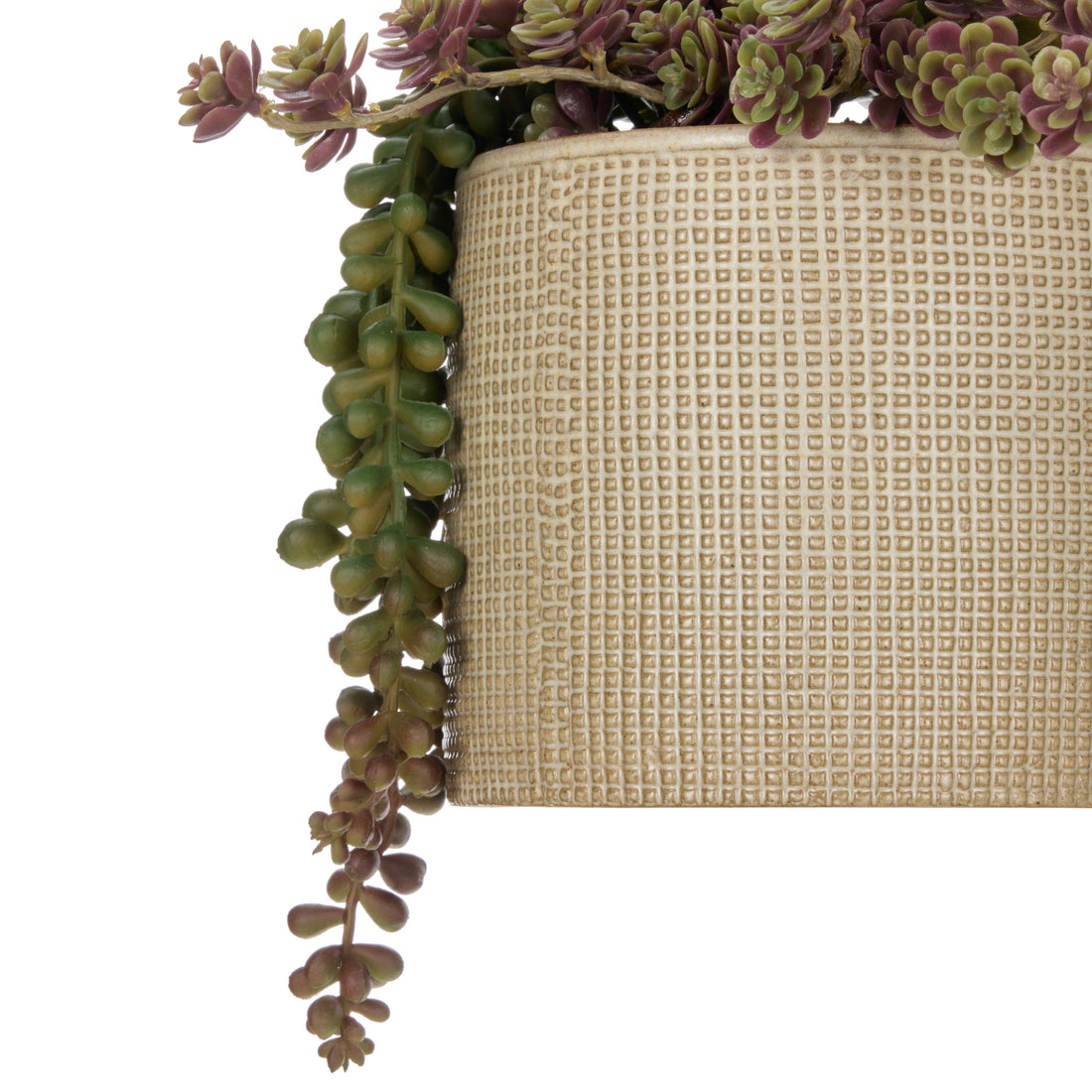 Faux Succulent Garden - Reims Vase | Green -  32cm