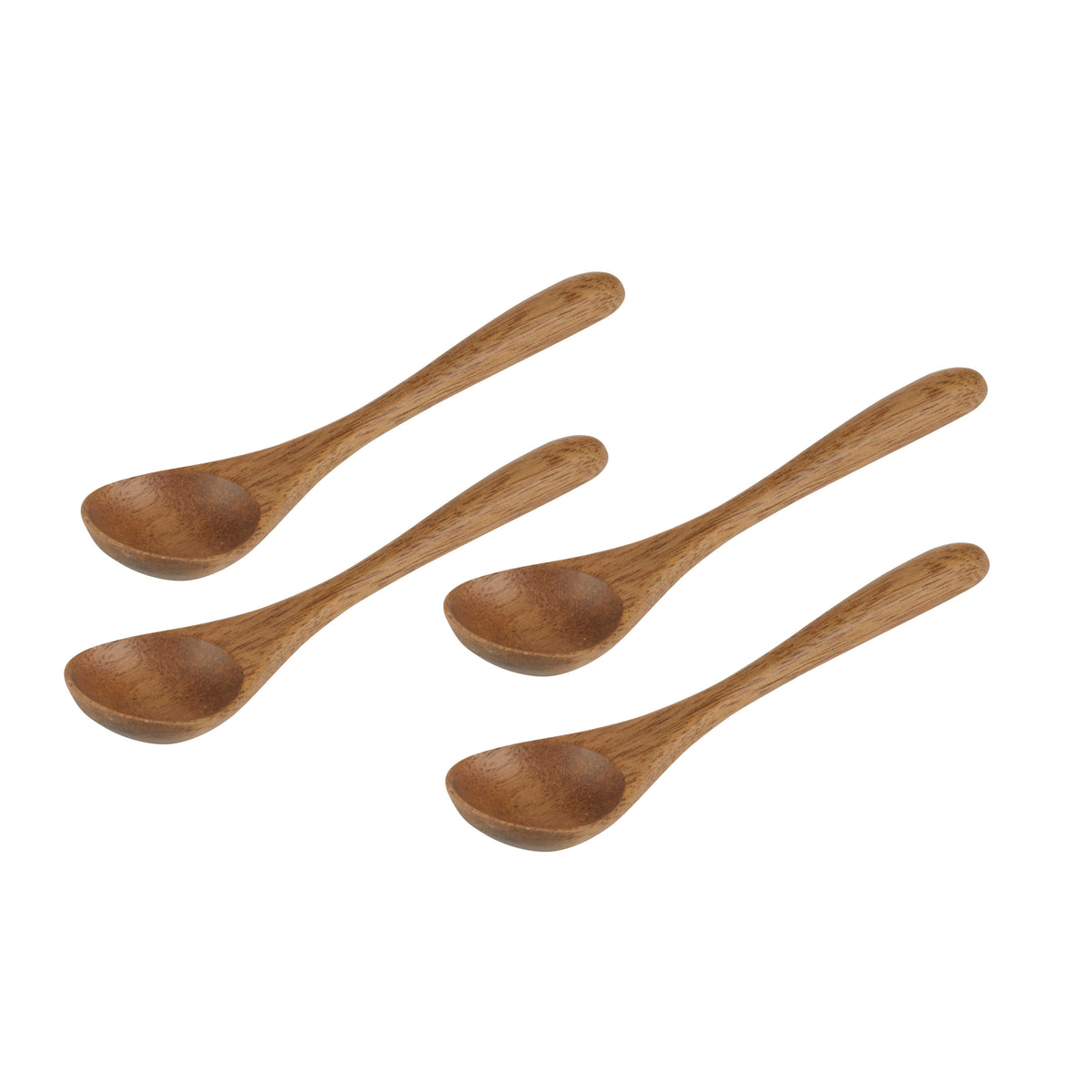 Davis &amp; Waddell Acacia Wood Dip Spoon 4pcs Set Natural