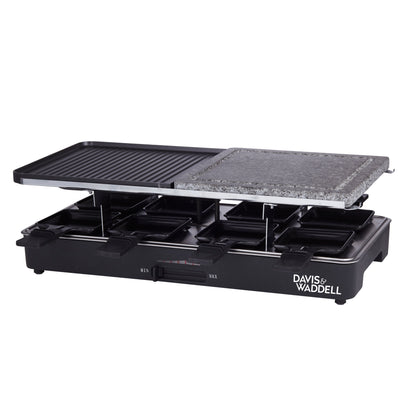 Davis &amp; Waddell 8 Person Electric Party Grill Black