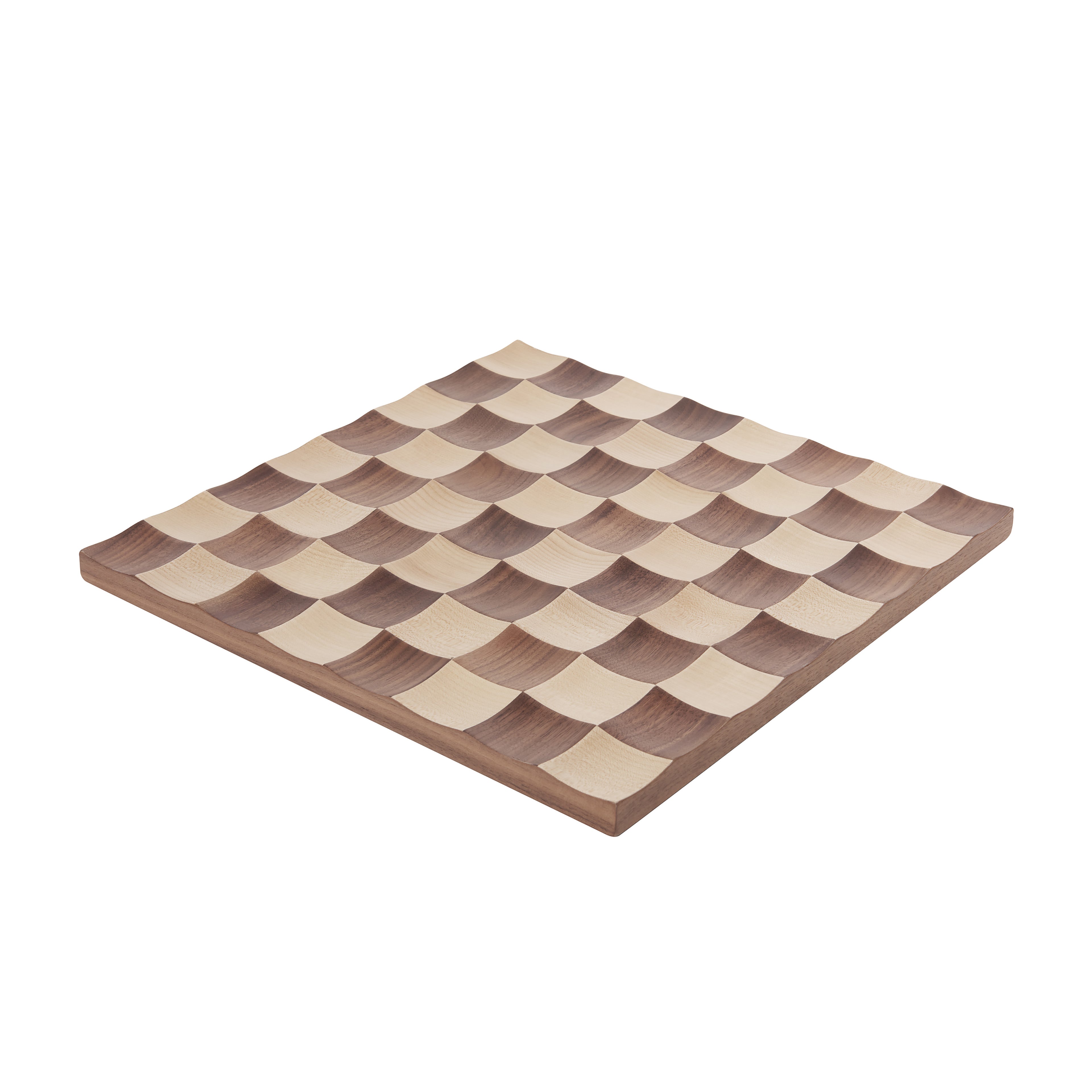 Umbra Wobble Chess Set Maple &amp; Walnut