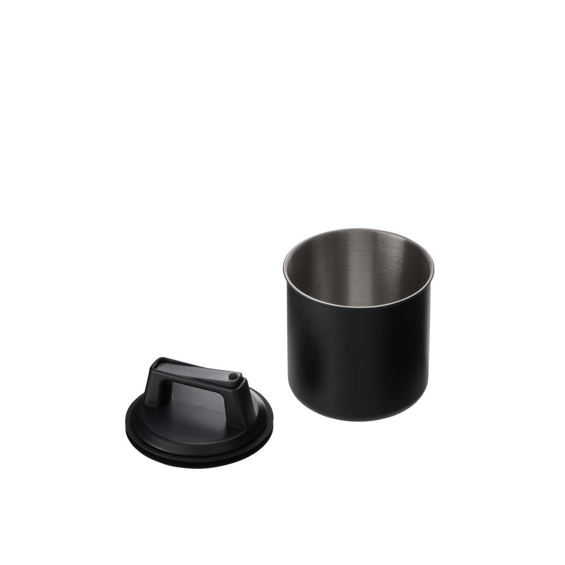 Leaf &amp; Bean Airtight Stainless Steel Canister Black