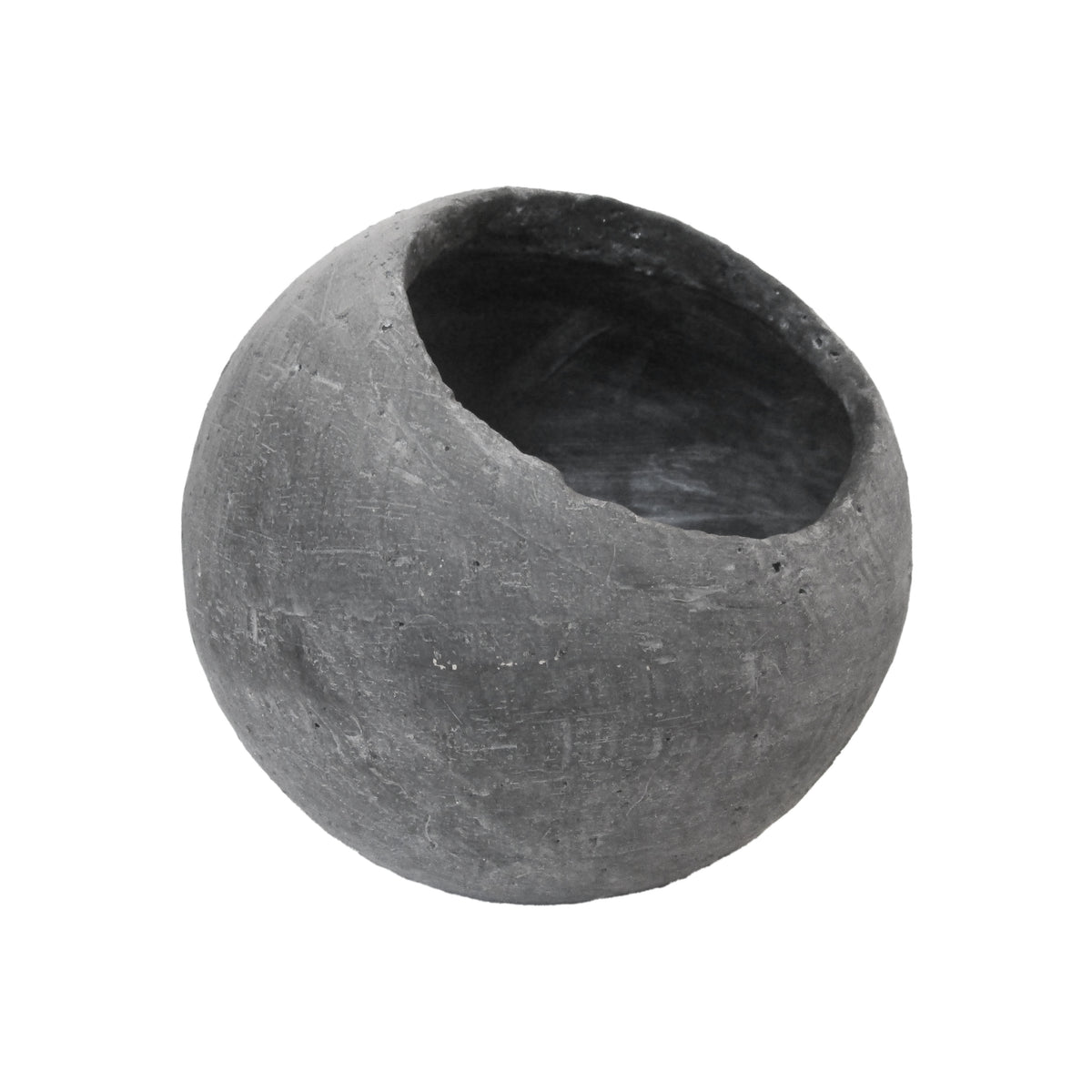 Rogue Ithaca Round Planter Large Grey