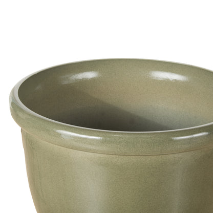 Rogue Milan Glaze Look Planter 3pcs Set Green