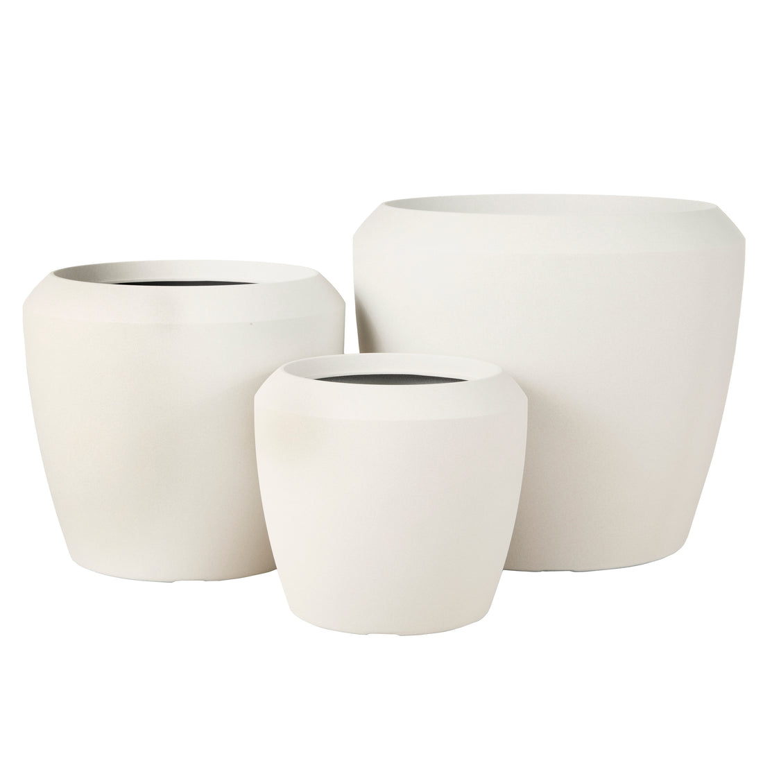 Rogue Vienna Planter 3pcs Set White