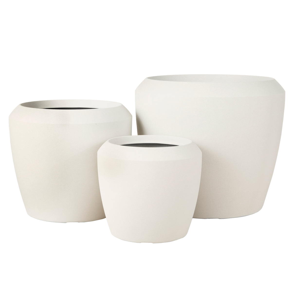 Rogue Vienna Planter 3pcs Set White