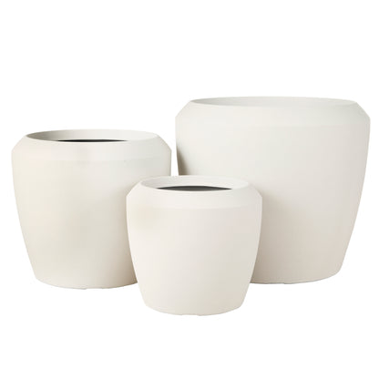 Rogue Vienna Planter 3pcs Set White