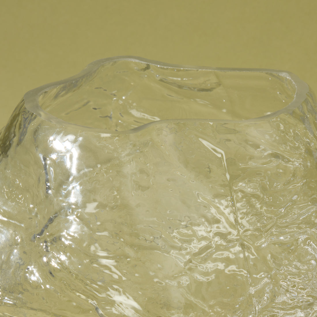 Lena Vase | Clear - 30cm