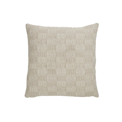 Amalfi Enver Geo Cushion Ivory &amp; Beige