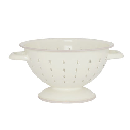 Davis &amp; Waddell Daylesford Enamel Colander Cream