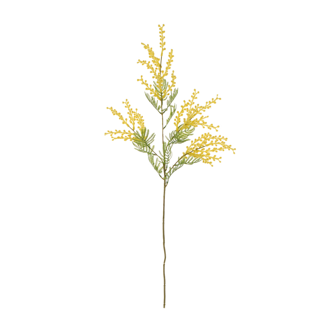 Faux Wattle Spray | Yellow - 85cm