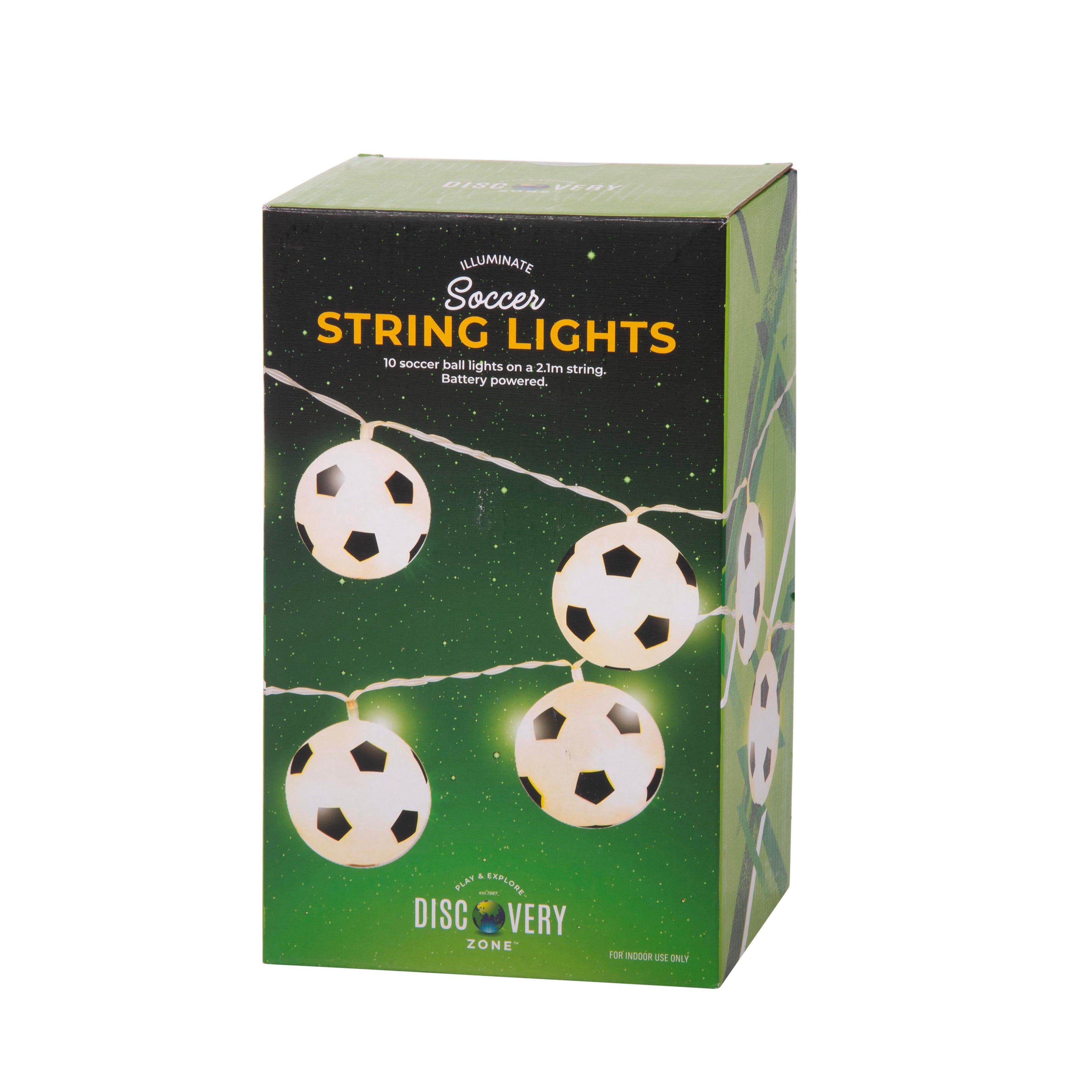 Discovery Zone Illuminate String Lights - Soccer