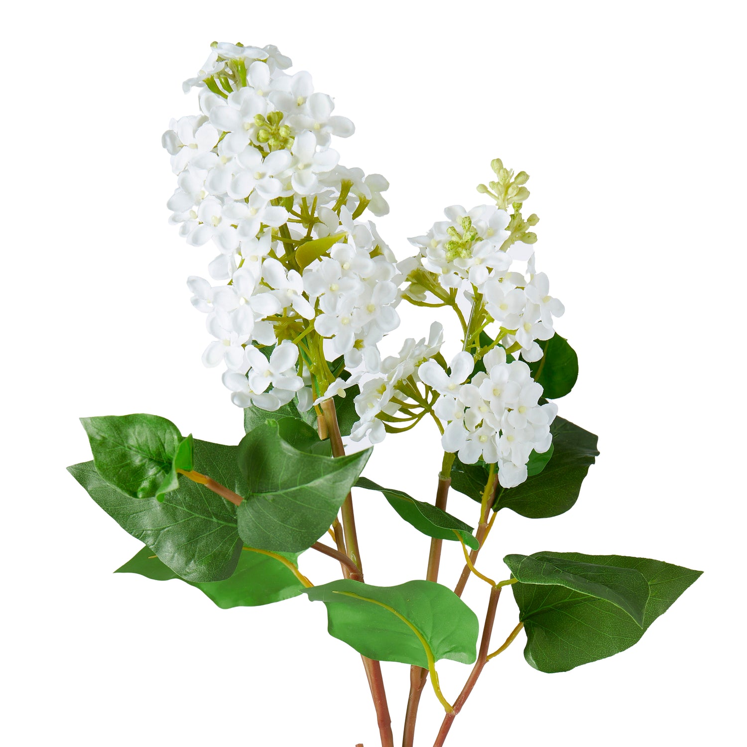 Faux Lilac Spray | White - 89cm
