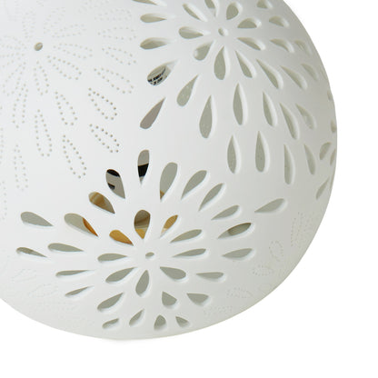 Amalfi Round Lamp Cutout White