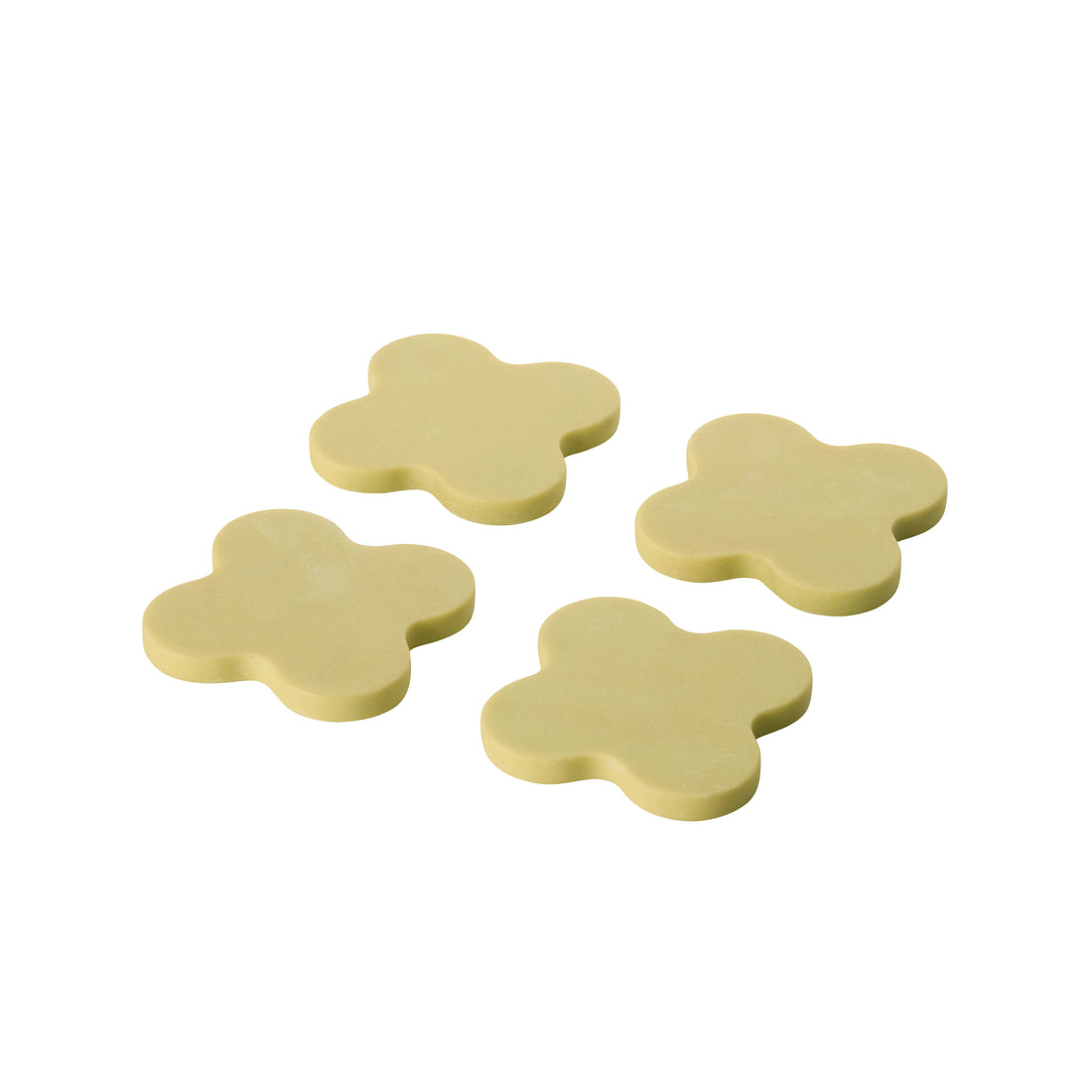 Emporium Resin Bubble Coasters 4pcs Set Lime