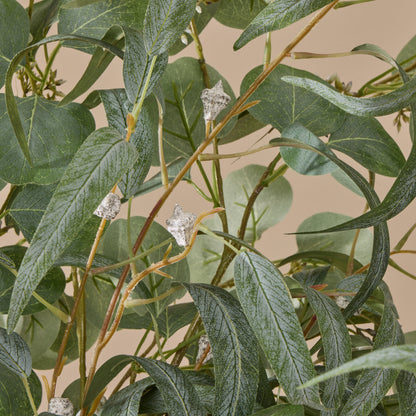 Faux Eucalyptus Mix - Cindy Vase | Green - 74cm