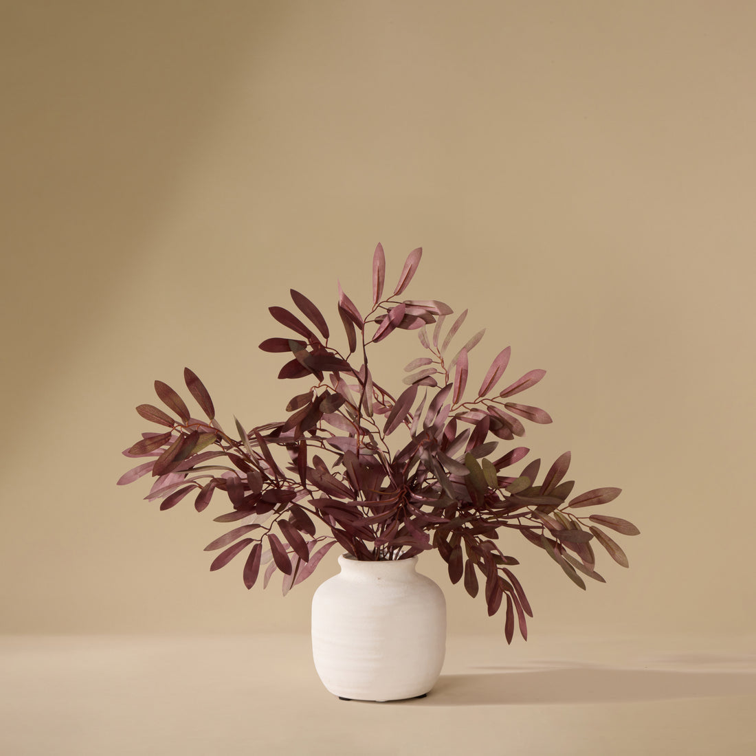 Faux Eucalyptus Mix - Neven Vessel | Purple - 55cm