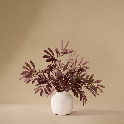 Faux Eucalyptus Mix - Neven Vessel | Purple - 55cm