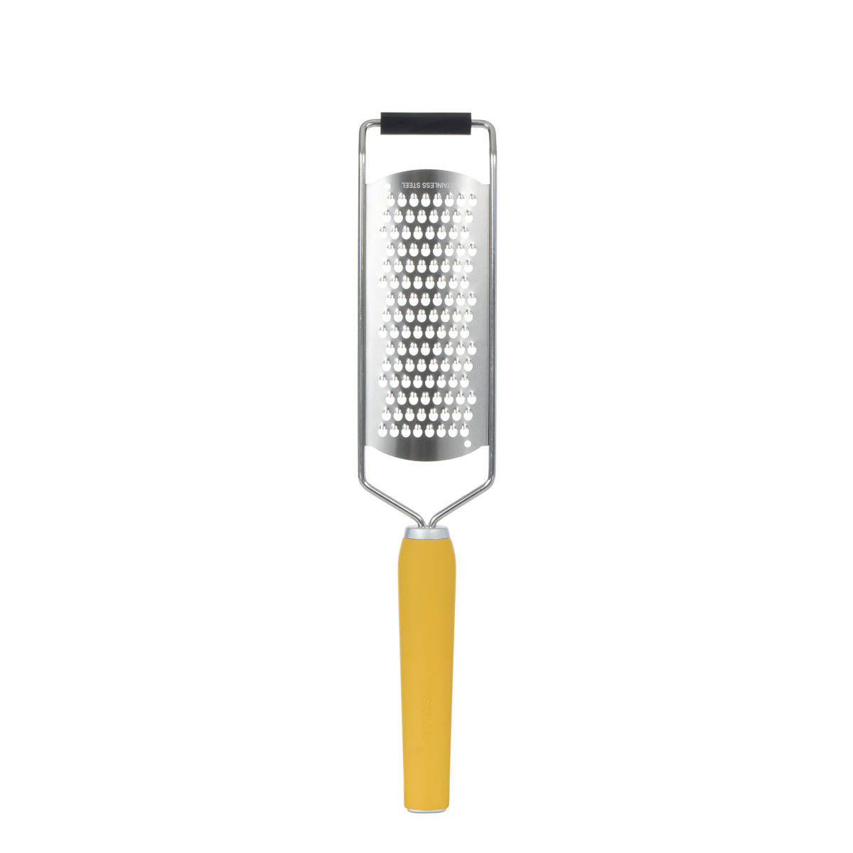 SVNA Premium Stainless Steel Acid Etched Medium Coarse Grater Yellow