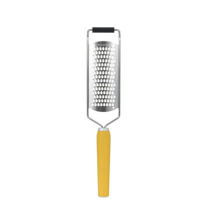 SVNA Premium Stainless Steel Acid Etched Medium Coarse Grater Yellow