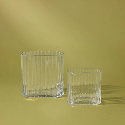 Kya Vase | Clear - 13cm