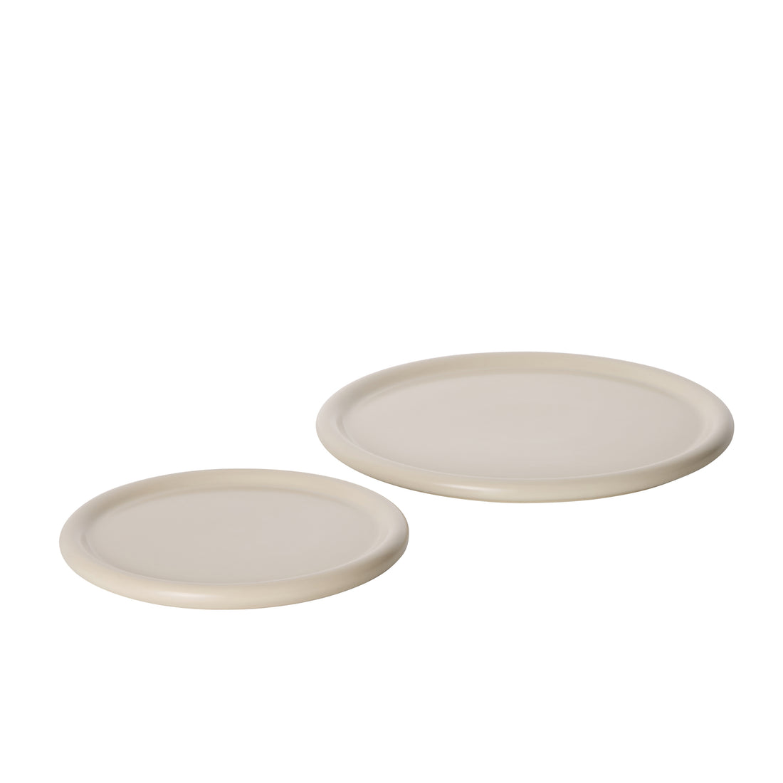 Amalfi Form Dinner Plate Cream