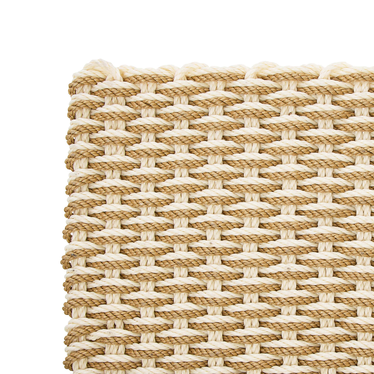 Amalfi Rope Door Mat - Natural &amp; Cream