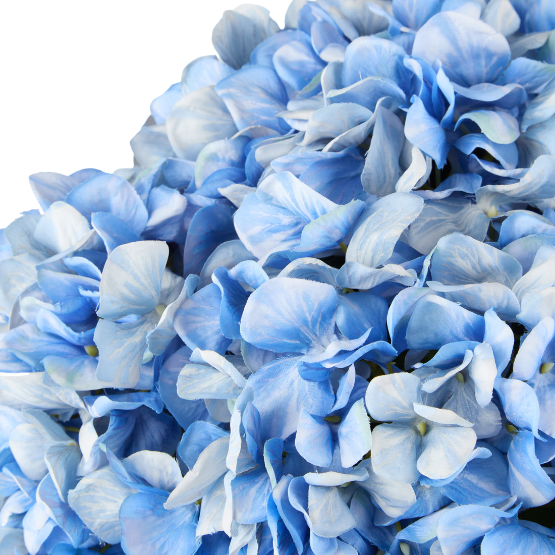Faux Hydrangea - Phoebe Sphere Vase | Blue - 39cm