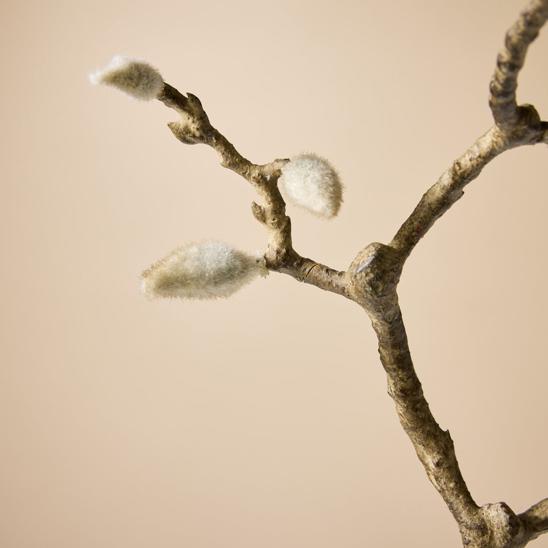 Faux Magnolia Tree Bud Branch | 53cm