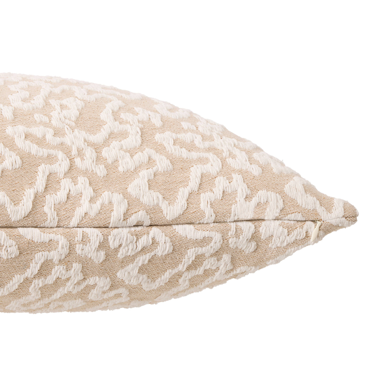 Amalfi River Cushion Grey &amp; Ivory