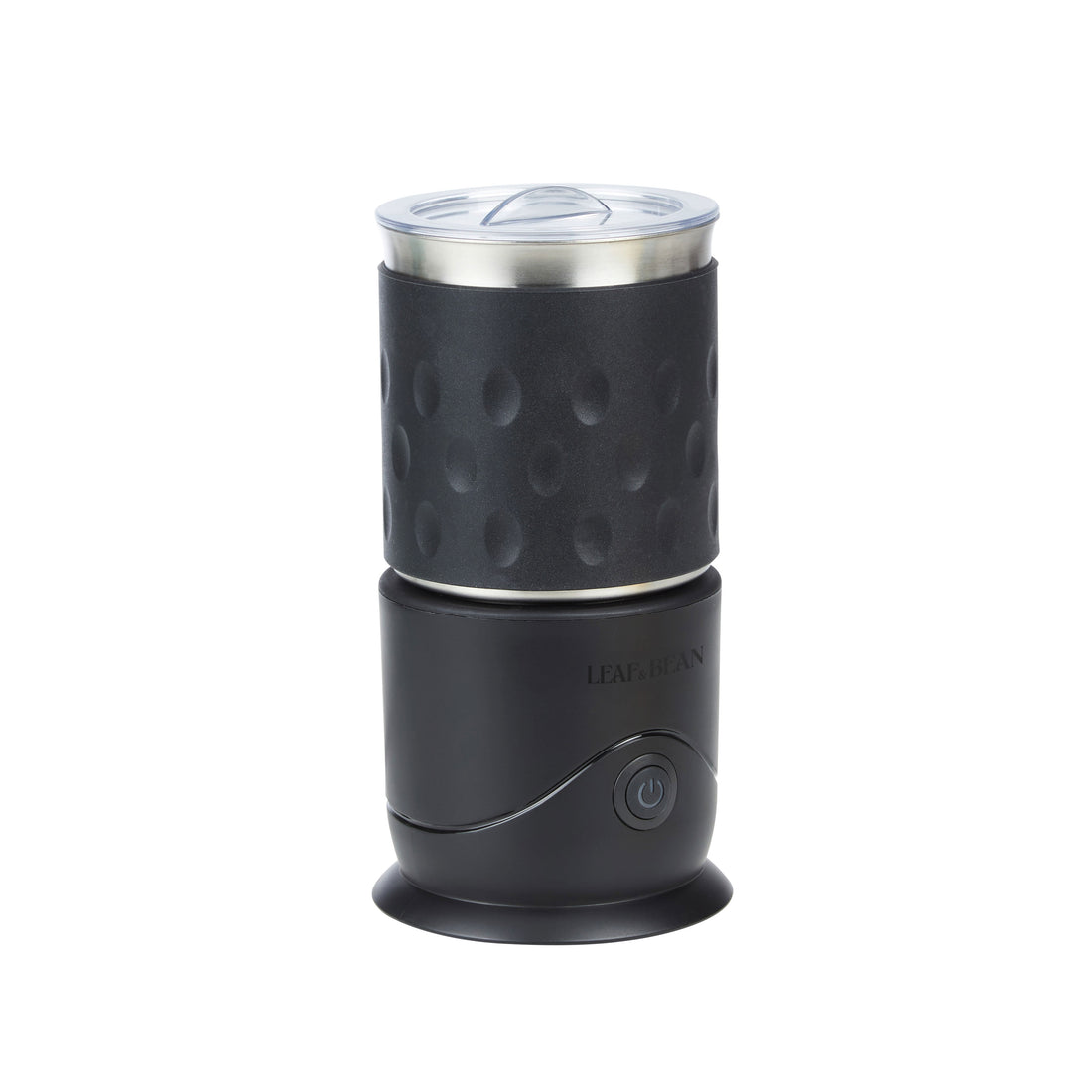 Leaf &amp; Bean Electric Magnetic Milk Frother &amp; Warmer 600W Black