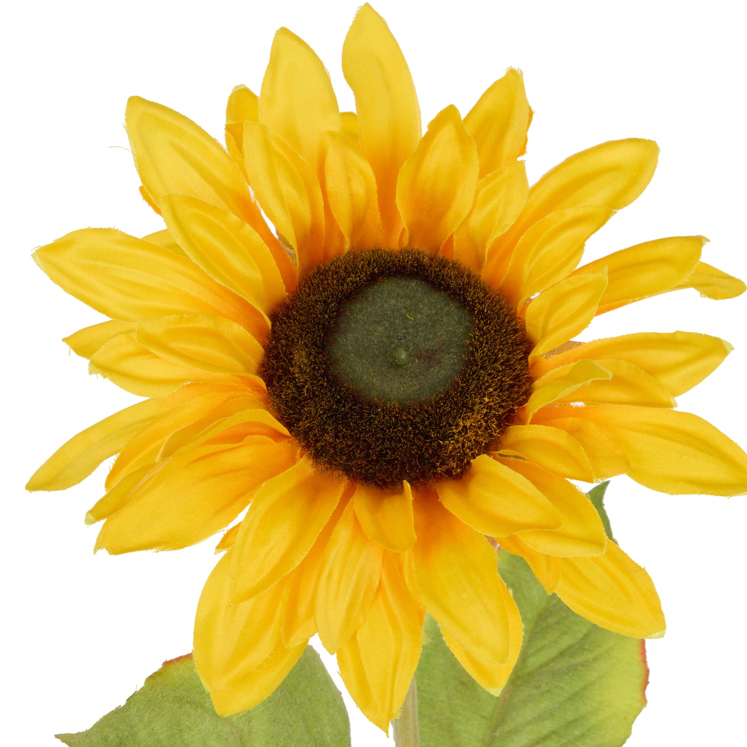 Faux Sunflower Stem | Yellow - 65cm