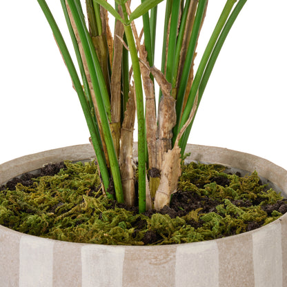 Faux Palm Tree  - Antibes Pot | Green -  84cm