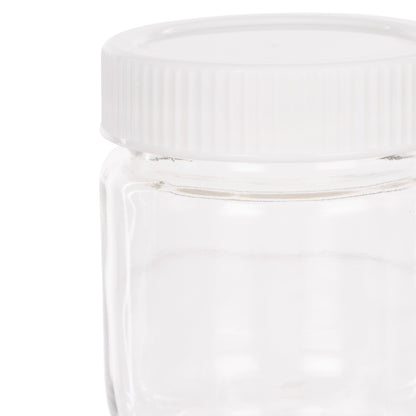 Davis &amp; Waddell Multi Yoghurt Maker Jars 190ml 4pcs Set Clear